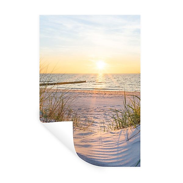 MuchoWow Wandsticker Strand - Sonne - günstig online kaufen