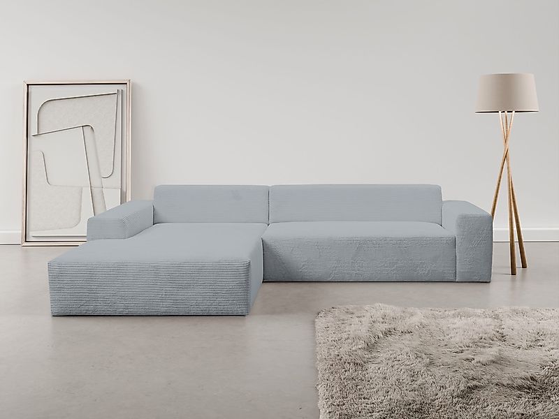 WERK2 Ecksofa "Zeus-XL, Mega-Sofa mit großer Sitztiefe, Stellmaße 311cm x 2 günstig online kaufen