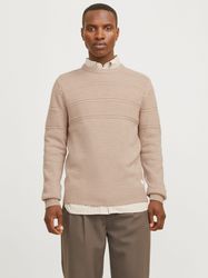 Jack & Jones Rundhalspullover JJJERRY KNIT günstig online kaufen