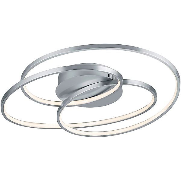 Trio LED Deckenleuchte Gale Nickel matt 135 mm x 600 mm x 430 mm günstig online kaufen
