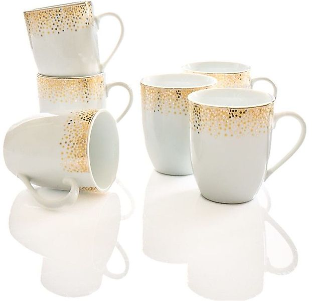 Retsch Arzberg Becher "DUSTY, 6-teiliges Becher-Set für 6 Personen, je 340 günstig online kaufen