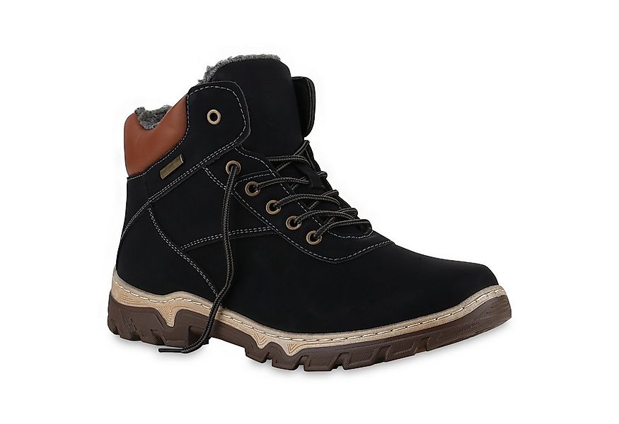 VAN HILL 841505 Winterboots Herren Warm Gefüttert Winter Boots Stiefelette günstig online kaufen
