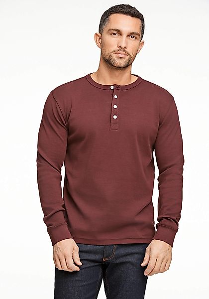 LINDBERGH Henleyshirt "Henley Shirt Slim Fit" günstig online kaufen