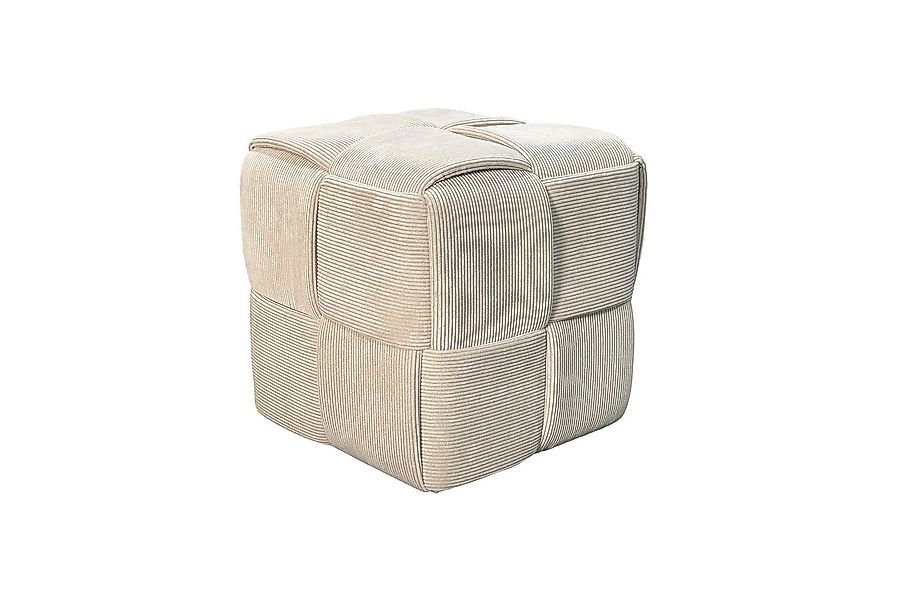 byLIVING Pouf Urban, Cord Bezug, Vollpolster, B 40, H 40, T 40 cm, verschie günstig online kaufen