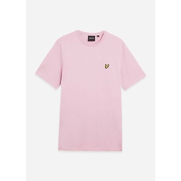 Lyle & Scott  T-Shirts & Poloshirts Plain t-shirt - pink light günstig online kaufen