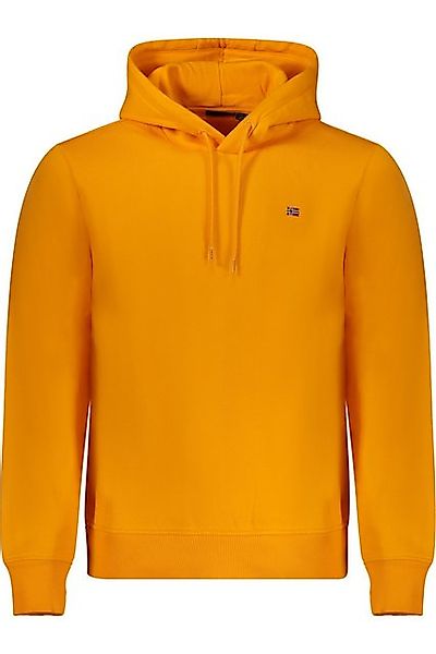 Napapijri Sweatshirt Herren Sweatshirt mit Kapuze, Regular Fit, Orange günstig online kaufen