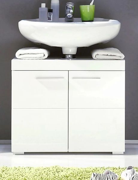 trendteam Waschbeckenunterschrank Amanda (Waschtisch Unterschrank in weiß, günstig online kaufen
