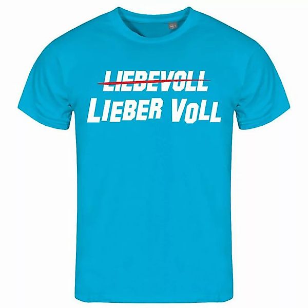 deinshirt Print-Shirt Herren T-Shirt Lieber Voll Funshirt mit Motiv günstig online kaufen