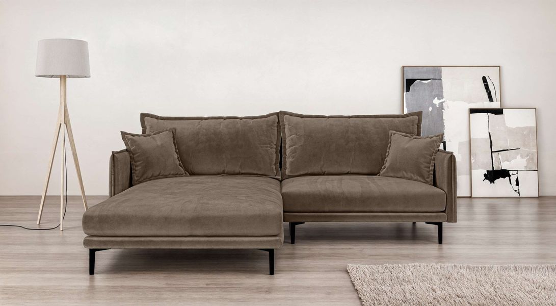 INOSIGN Ecksofa "ALEXANDRIA mit Recamiere rechts oder links bestellbar, mod günstig online kaufen