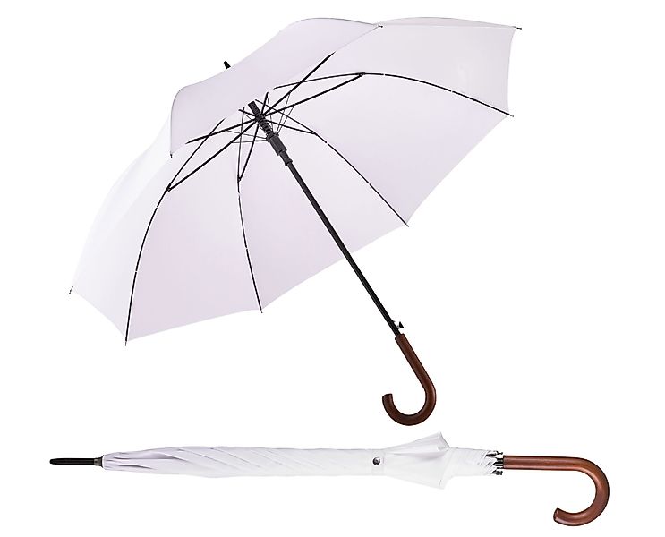 EuroSCHIRM® Partnerschirm Automatik W130, weiß, Regenschirm günstig online kaufen
