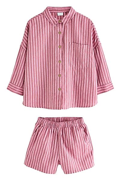 Next Shirt & Shorts Co-ord-Set mit günstig online kaufen