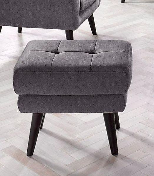 Home affaire Hocker "Hemmink" mit Knopfheftung günstig online kaufen