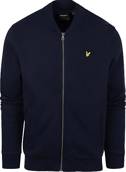 Lyle and Scott Sweaterjacke Dunkelblau - Größe S günstig online kaufen