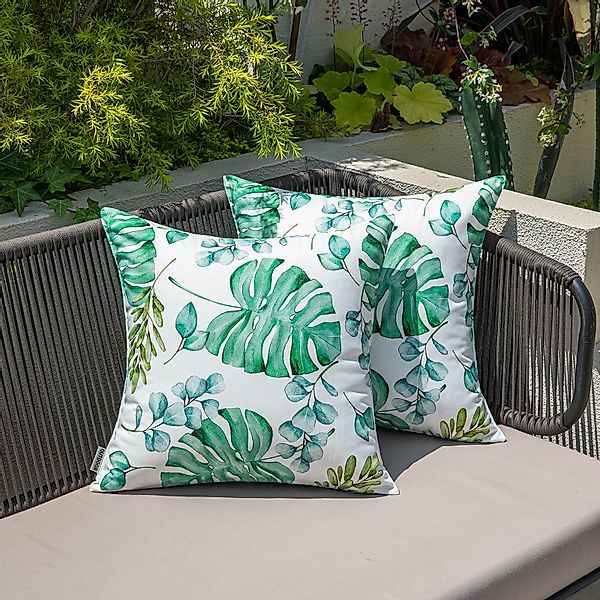 Qelus Kissenbezüge Outdoor Wasserdicht Kopfkissenbezug Blatt günstig online kaufen