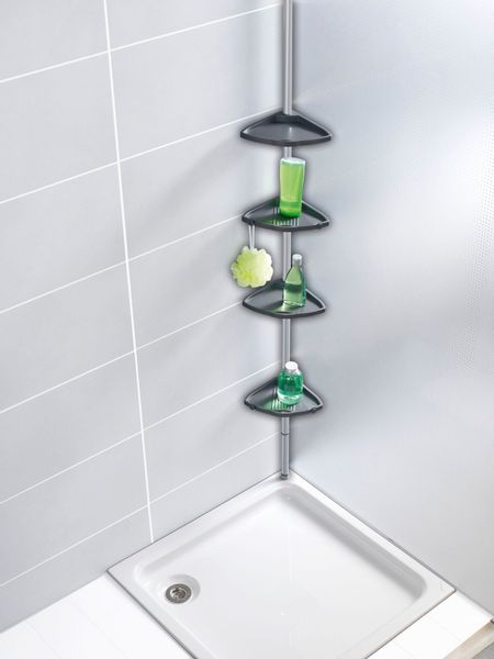 WENKO Duschablage Teleskop Duschecke Compact günstig online kaufen