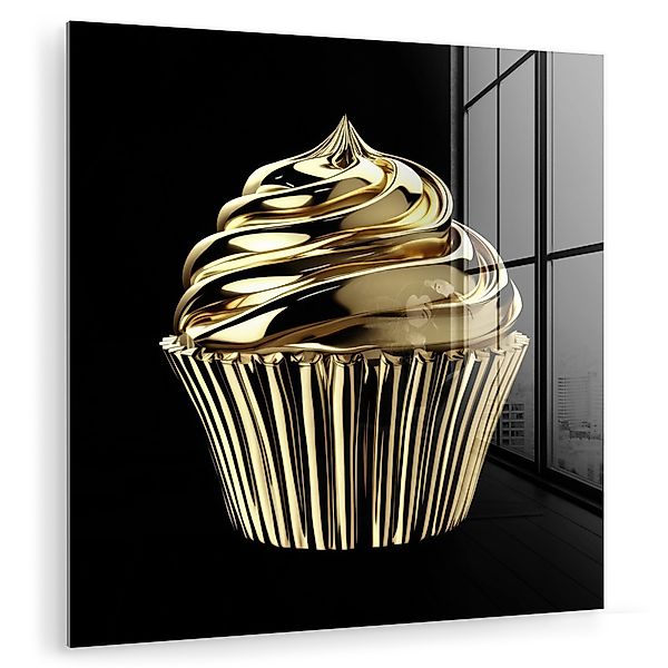 MuchoWow Acrylglasbild Cupcake - Lebensmittel - günstig online kaufen