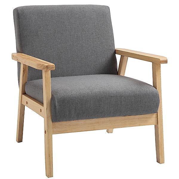 HOMCOM Relaxsessel Loungesessel mit Armlehnen in günstig online kaufen