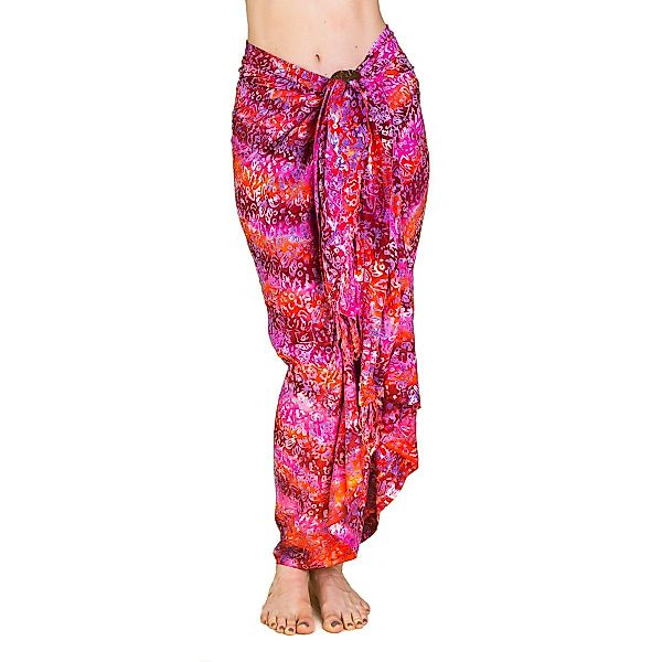 PANASIAM Pareo Sarong Wachsbatik auch in großen Größen, tragbar als Strandt günstig online kaufen