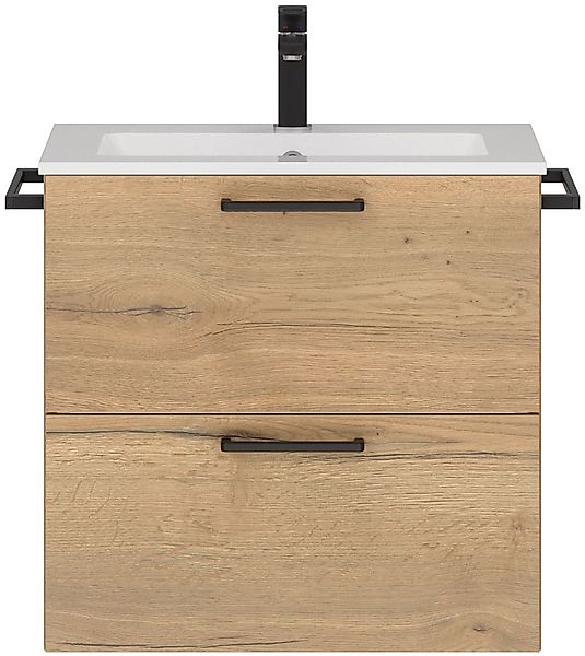 nobilia Waschtisch-Set "Tolvina" vormontiert, mit Soft-Close, 1 Stk. tlg. günstig online kaufen