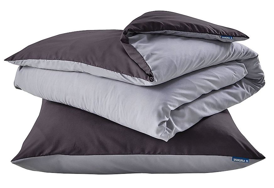 Shangrila Wendebettwäsche, Microsatin, 2 teilig, Microsatin 1 Bettbezug 1 K günstig online kaufen