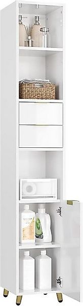 EUGAD Hochschrank (1-St) mit Fächern&Schubladen, verstellbare günstig online kaufen