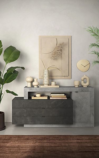 INOSIGN Sideboard "Freedom", Breite 159 cm mit 1 Tür und 3 Schubkästen (in günstig online kaufen