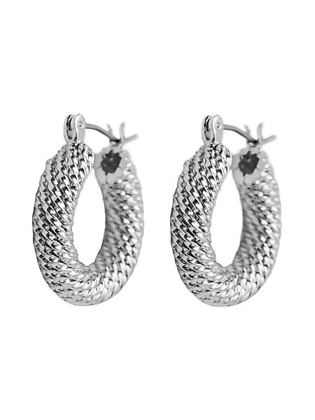 VILA Creolen Ohrringe Damen Silber günstig online kaufen
