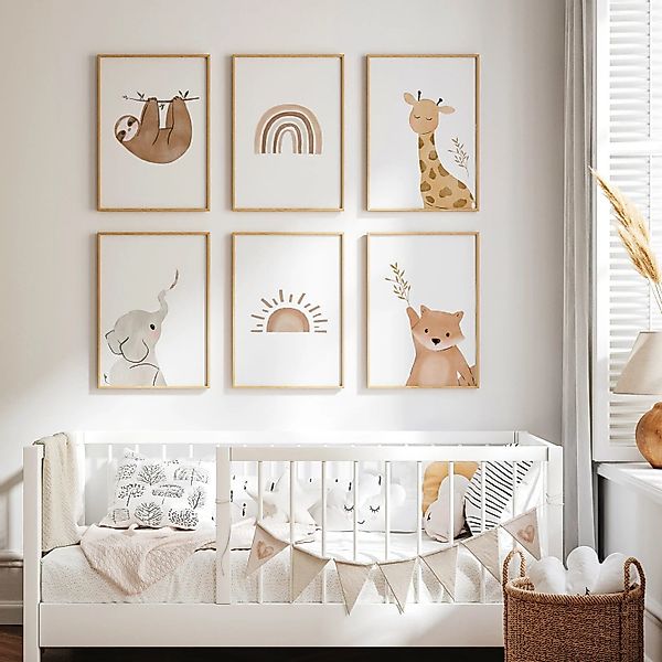 MeinBaby123® Poster Bilder Kinderzimmer, Poster Kinderzimmer günstig online kaufen