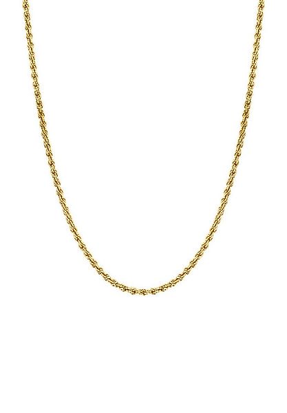 Hey Happiness Edelstahlkette Kordel gedreht, Vergoldet 18K Roségold, Basic günstig online kaufen