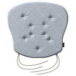 Stuhlkissen Peter mit Bindeschnur, grau-silbern, 41x 38 x 3,5 cm, Sunny (14 günstig online kaufen