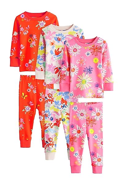 Next Pyjama Geblümter Schlafanzug aus Baumwolle, günstig online kaufen