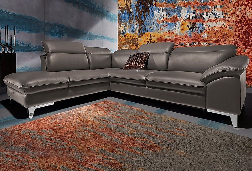 COTTA Polstergarnitur Teresa L-Form, (Set), Set bestehend aus: Ecksofa mit günstig online kaufen