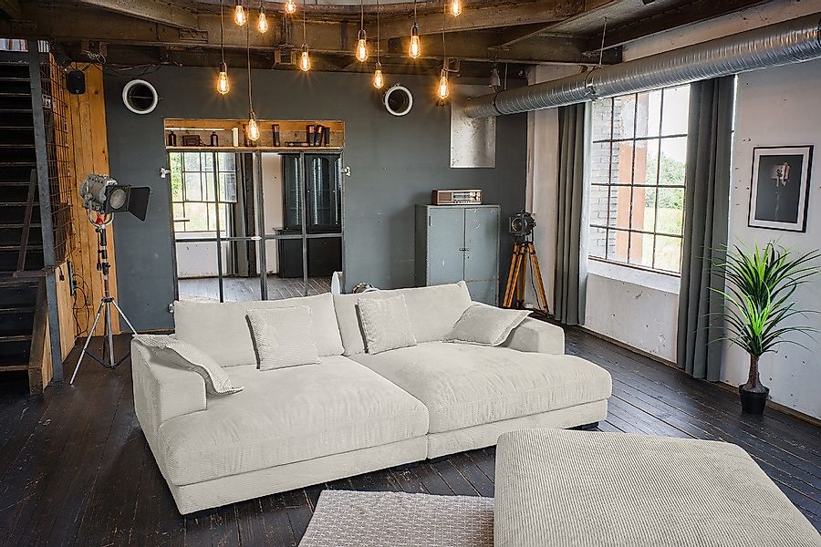 KAWOLA Big-Sofa MADELINE Großes Cordsofa - günstig online kaufen