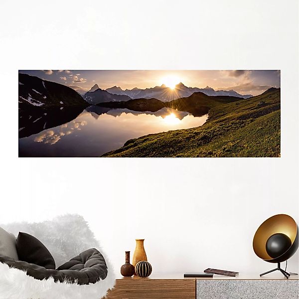 Reinders! Poster »Bergsee Sonnenuntergang«, (1 St.) günstig online kaufen