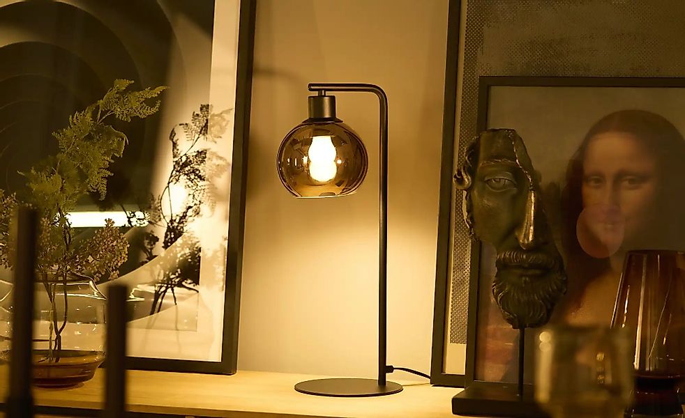 Tischleuchte  Cordoba ¦ kupfer ¦ Maße (cm): B: 21,5 H: 50,5 T: 15.0 Lampen günstig online kaufen