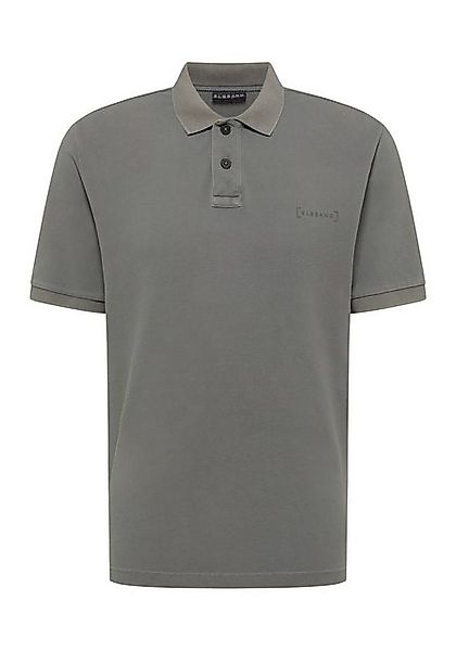 Elbsand Poloshirt Len Gerippter Flachstrickkragen, normal geschnitten günstig online kaufen