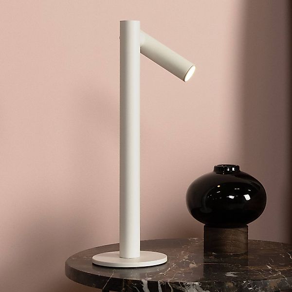 LED-Akku-Tischlampe Antrim, weiß, 1-flammig, IP54, dimmbar günstig online kaufen