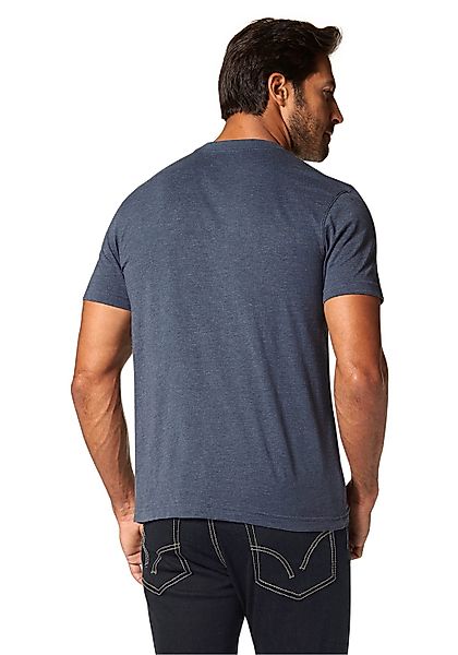 Arizona T-Shirt Kurzarm, melierte Optik, Rundhals, günstig online kaufen