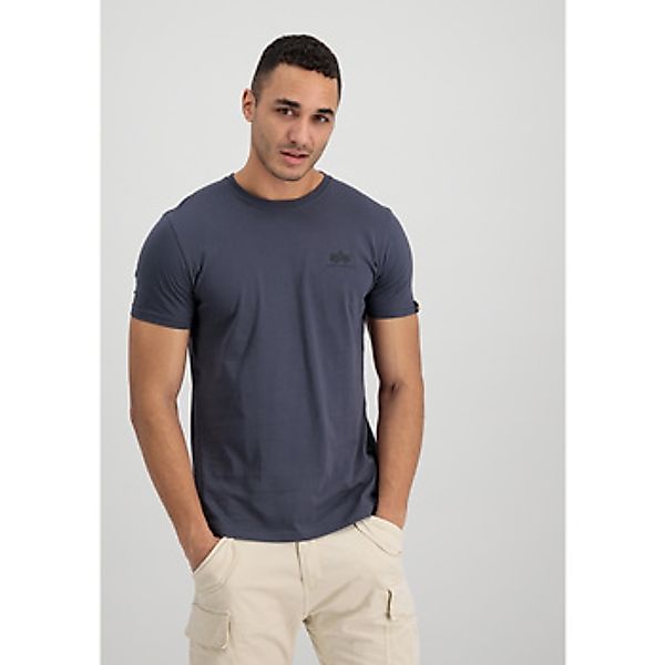 Alpha  T-Shirt Backprint T - greyblack/black günstig online kaufen