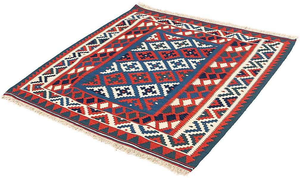 morgenland Wollteppich »Kelim - Oriental quadratisch - 106 x 103 cm - dunke günstig online kaufen