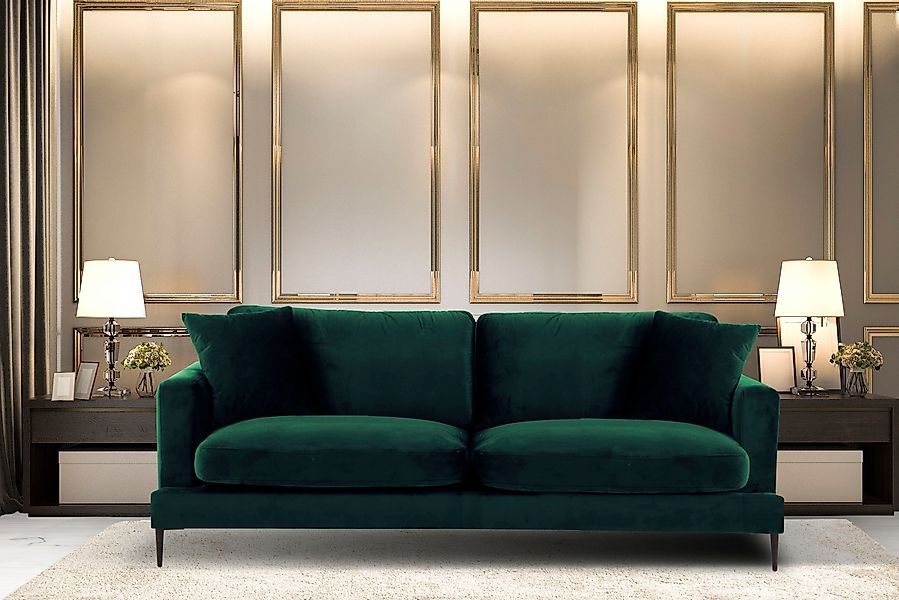 Leonique 3-Sitzer "Cozy elegantes Designsofa, Maße B/T/H: 211/97/80 cm", mi günstig online kaufen