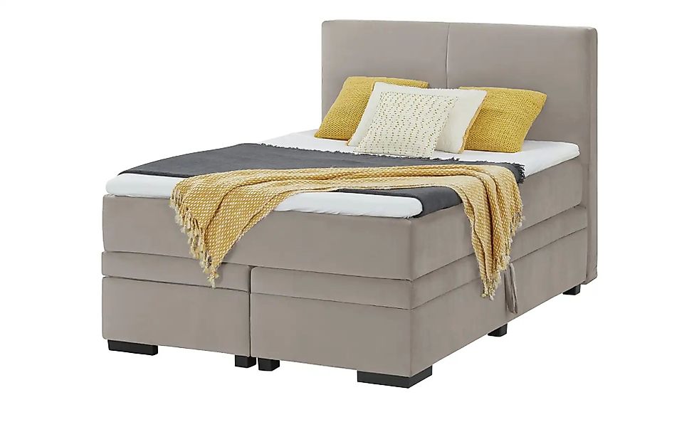 Boxi Boxspringbett mit Bettkasten Boxi Classic ¦ beige ¦ Maße (cm): B: 140 günstig online kaufen