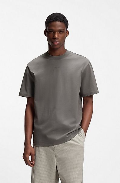 HUGO T-Shirt Rundhalsausschnitt, Relaxed Fit, Logo-Print günstig online kaufen