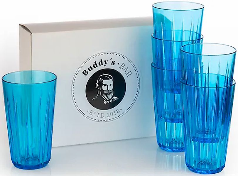 Buddy's Becher, (Set, 6 tlg.), 500 ml, 6-teilig günstig online kaufen