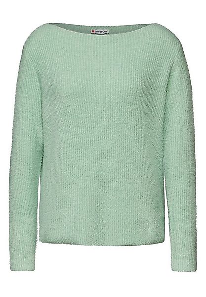 STREET ONE Rundhalspullover günstig online kaufen