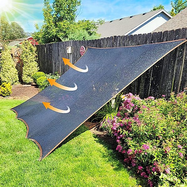Jibenhome Sonnensegel Sonnenschutz mit Ösen,Windschutz Sonnensegel günstig online kaufen