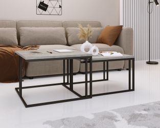 WFL GROUP Couchtisch Cameron, Quadratische 2 günstig online kaufen