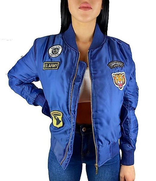 Worldclassca Bomberjacke Worldclassca Damen Bomber Jacke Militär Camouflage günstig online kaufen