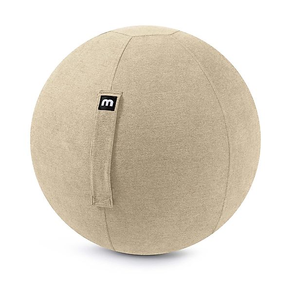 mokebo Stoff Sitzball Büro Ergonomisch Der Sportliche Sitzball mit Pumpe 65 günstig online kaufen