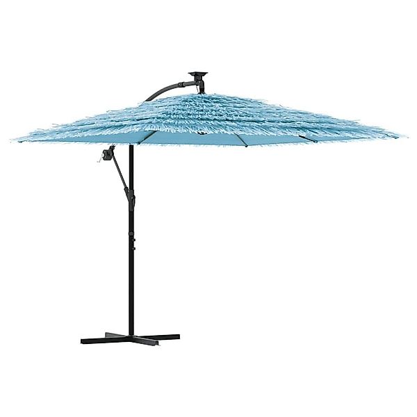 vidaXL Sonnenschirm Sonnenschirm mit Stahlmast Blau günstig online kaufen